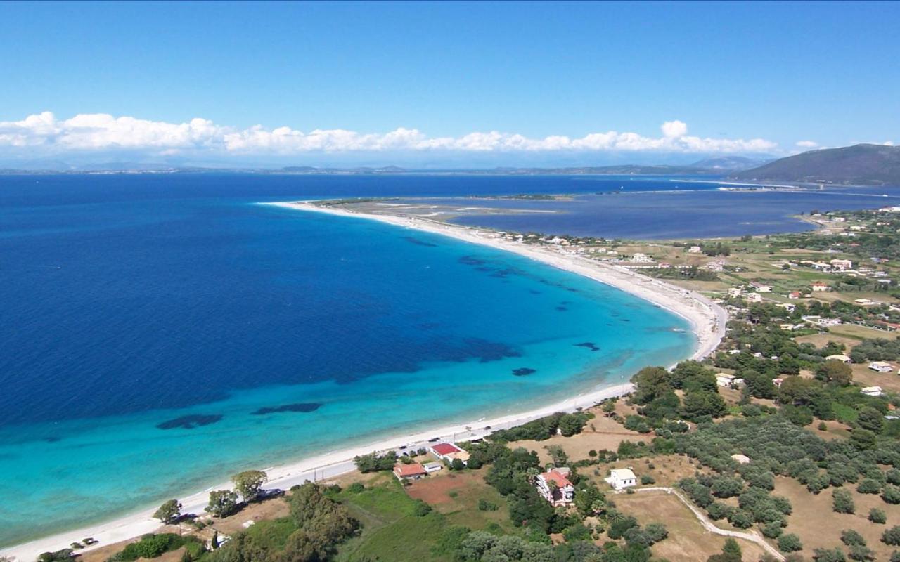 Beachfront Villa Galazio Lefkáda Dış mekan fotoğraf